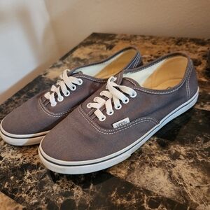 VANS Gray Authentic Lowpro | sz 7